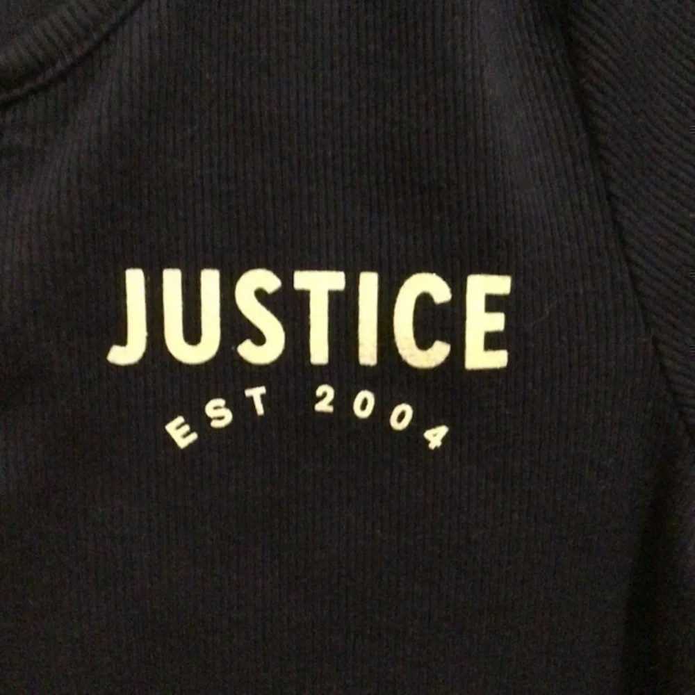 Justice Girls size 12 navy  top tie detail at neck